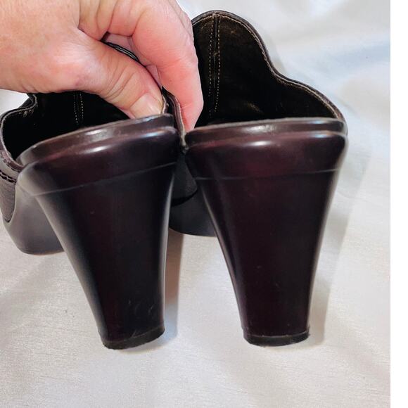 Bella Vita Patchwork Leather Mules - Women's Size 6 1/2 M - Picture 5 of 11